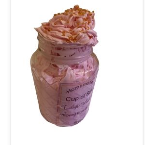 HANCRAFTED Body whip Butter Cotton Candy 8 oz glass jar